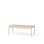 Adapt plywood bänk H 45 cm