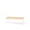 Adapt plywood bänk H 45 cm