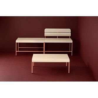 Adapt plywood bänk H 65 cm