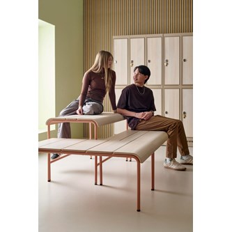 Adapt plywood bänk H 65 cm