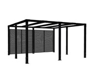 Cubic Pergola med staket
