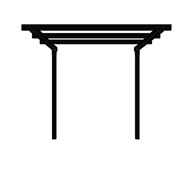 Pergola förlängningsmodul