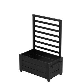 Cubic blomsterlåda med spaljé 87x50x128