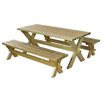 Nostalgi picknickbord