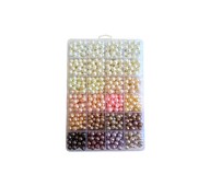 Vaxade glaspärlor ø 8 mm, 840-pack