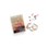 Vaxade glaspärlor ø 8 mm, 840-pack