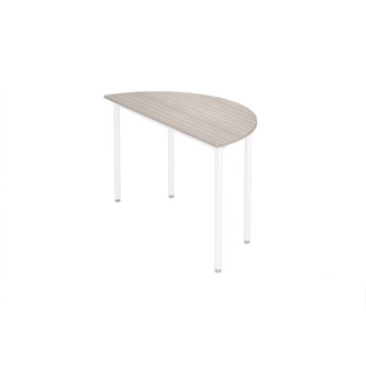 Reservdel bordsskiva 12:38 FSC HPL halvrund 120x60 cm