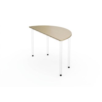 Reservdel bordsskiva 12:38 FSC HPL halvrund 120x60 cm