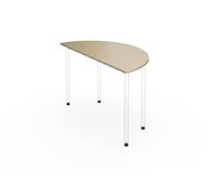 Reservdel bordsskiva 12:38 FSC HPL halvrund 120x60 cm