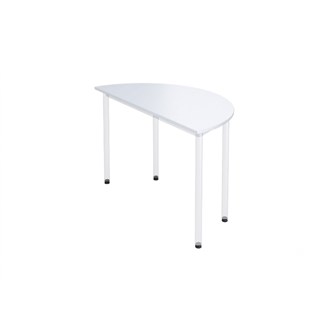 Reservdel bordsskiva 12:38 FSC HPL halvrund 120x60 cm