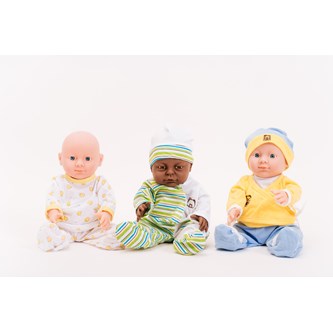 Dockkläder 37–40 cm 6 delar/fp