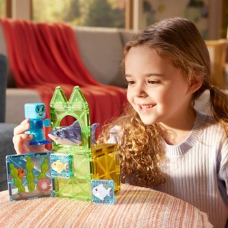 Magna-Tiles Hajdykning, 13 delar