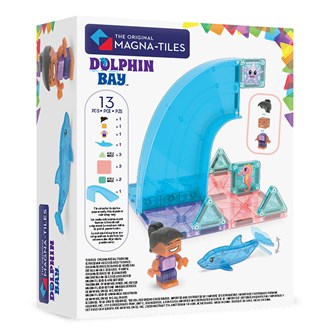 Magna-Tiles Delfinbukten, 13 delar