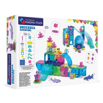 Magna-Tiles Undervattensäventyr, 58 delar
