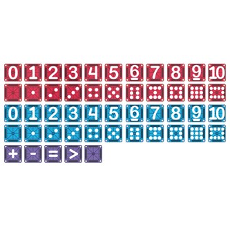 Magna-Tiles Lär dig siffror, 56 delar
