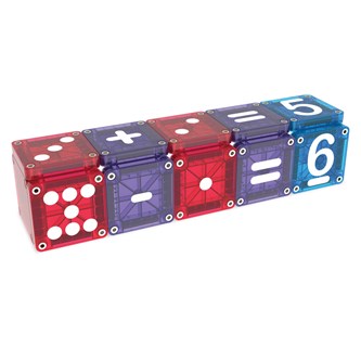 Magna-Tiles Lär dig siffror, 56 delar