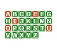 Magna-Tiles Lär dig bokstäver, 56 delar