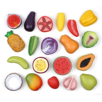 Lekmat frukter av sten, 20 delar
