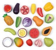Lekmat frukter av sten, 20 delar