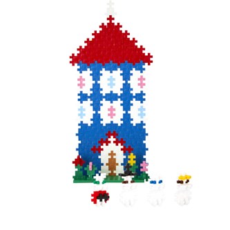 PLUS-PLUS Puzzle by Numbers Muminhuset, 275 delar
