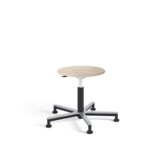Pall Multiflex gas Alu HPL sh 38-50 cm med glidfötter