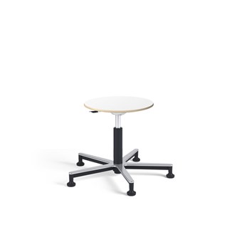 Pall Multiflex gas Alu HPL sh 38-50 cm med glidfötter