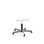 Pall Multiflex gas Alu HPL sh 38-50 cm med glidfötter