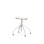 Pall Altudo BX gas HPL sh 46-56 cm, glidfötter vitt stativ