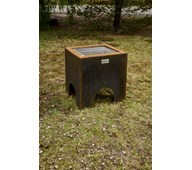 Grill av cortenstål