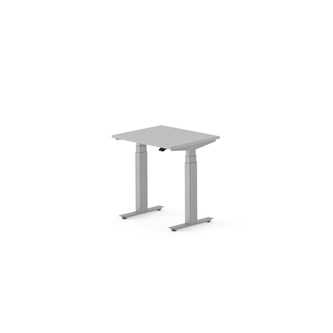 Skrivbord Work FSC BX T-E 70x60 cm, silverstativ