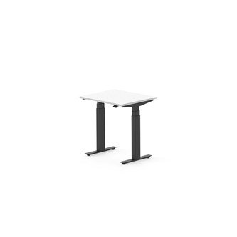 Skrivbord Work FSC BX T-E 70x60 cm, svart stativ