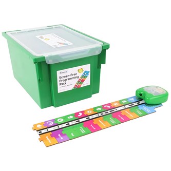 Kitronik Lesson in a Box - skärmfri programmering för Mai-Z, klasspaket