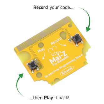 Kitronik Lesson in a Box - skärmfri programmering för Mai-Z, klasspaket