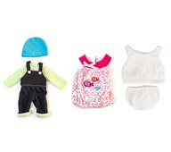 Dockkläder 30–35 cm, 6 delar