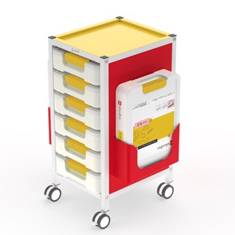 Förvaringsvagn för Lego Education