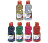 Glitterfärger 6-pack