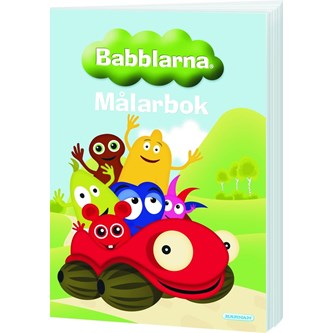 Målarbok Babblarna, 24 sidor