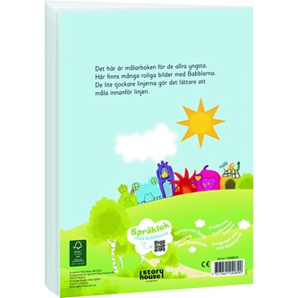 Målarbok Babblarna, 24 sidor
