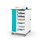 Zioxi LEGO® Education laddvagn för 4 lådor, 16 USB-C