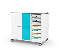 Zioxi LEGO® Education laddvagn för 8 lådor, 16 USB-C