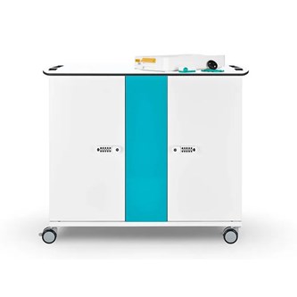 Zioxi LEGO® Education laddvagn för 8 lådor, 16 USB-C