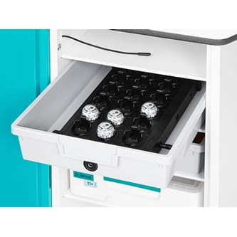Zioxi LEGO® Education laddvagn för 8 lådor, 16 USB-C