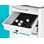 Zioxi LEGO® Education laddvagn för 8 lådor, 16 USB-C