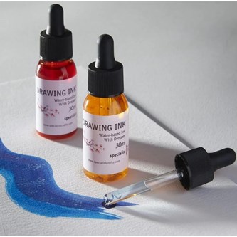 Flytande färgat bläck 12x30 ml