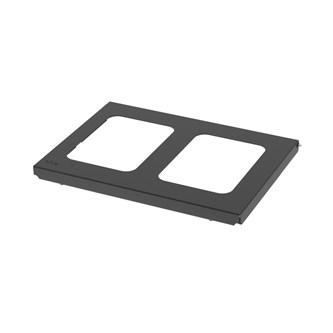 Bica Click-on öppet inkast 2x45 liter