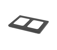 Bica Click-on öppet inkast 2x45 liter