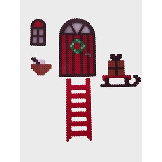 Nissedörr av rörpärlor