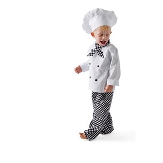 Utklädningsdräkt kock