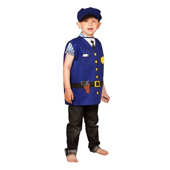 Utklädningsdräkt polis