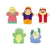 Grodprinsen - handdockor 5-pack